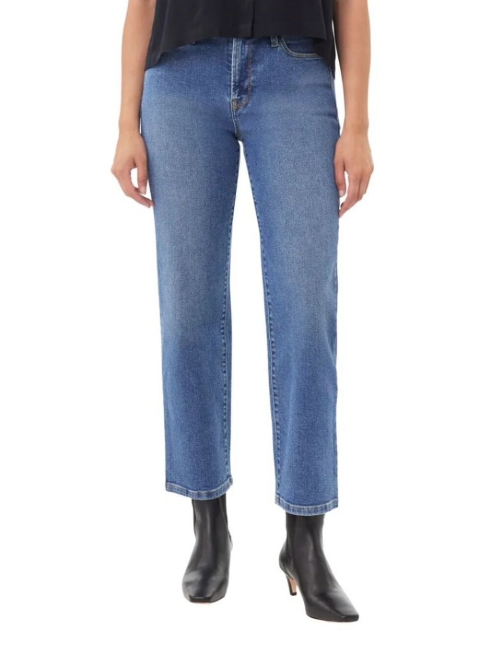 Kensie Women's Straight Leg Jean - Blue